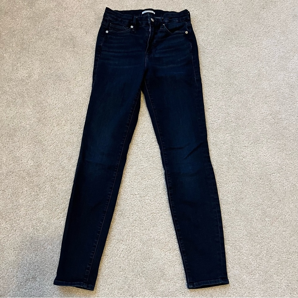 GOOD AMERICAN Good Legs High Waist Skinny Jeans, size 4